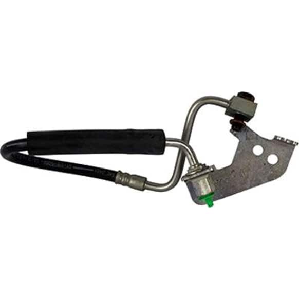 BRHF129 Front, Driver Side Motorcraft OE Replacement Brake Line, Metal and Rubber