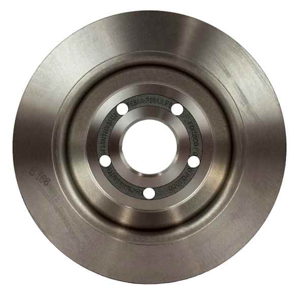 BRRF283 Rear, Driver or Passenger Side Brake Disc, Plain Surface, AWD, 2.3L, 4Cyl