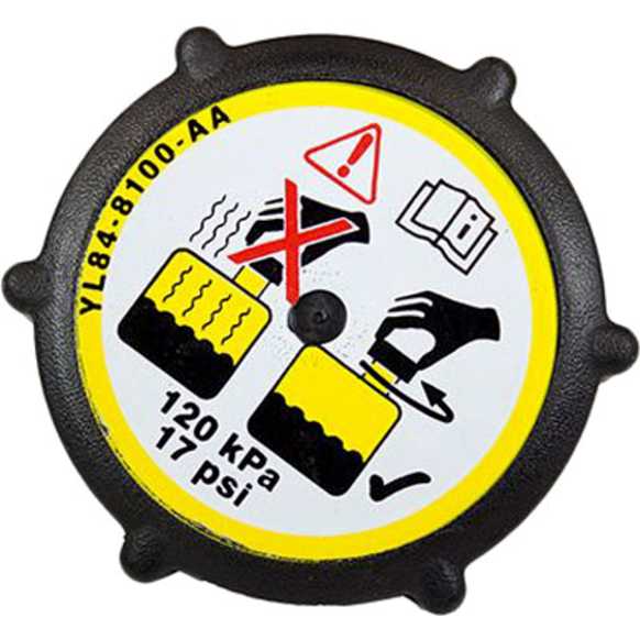 2009 Mercury Mariner - Radiator Cap, Black, Plastic, Sold Individually, Motorcraft OE Replacement