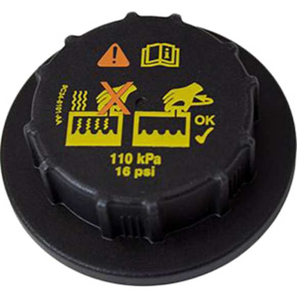 RS527 Motorcraft OE Replacement Radiator Cap - Black, Steel, Sold Individually