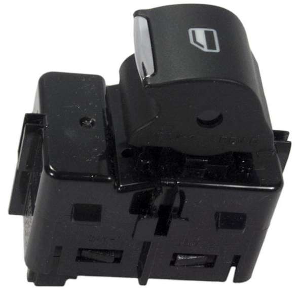 SW7340 Front, Passenger Side, Rear, Driver or Passenger Side Window Switch, Black