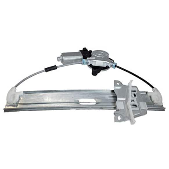 WLR75 Rear, Passenger Side Power Window Regulator, With Motor
