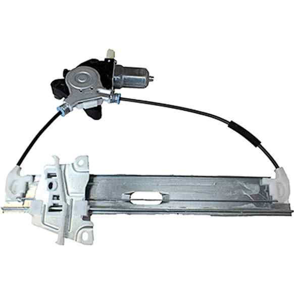 2010 Mercury Mariner - Rear, Driver Side Power Window Regulator, With Motor