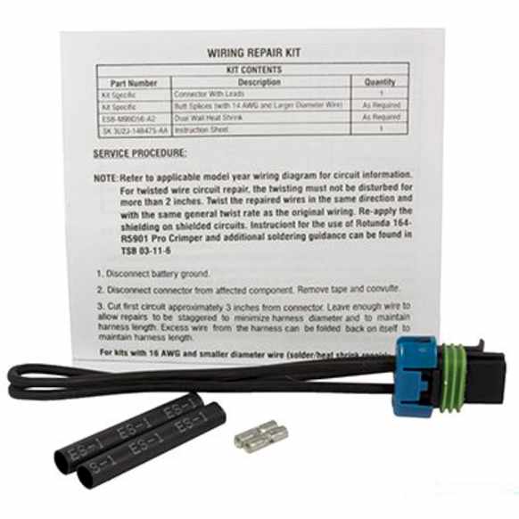 WPT381 Direct Fit Liftgate Lock Actuator Connector, Sold Individually
