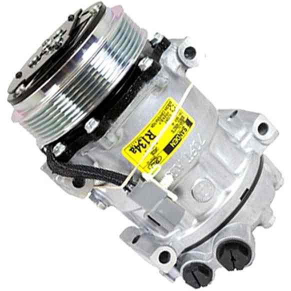 YCC187 A/C Compressor, With Clutch, Motorcraft OE Replacement