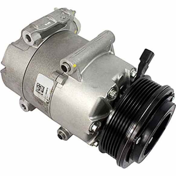 2018 Ford Fiesta - A/C Compressor, With EcoBoost Engine, With Clutch, 1.6L 4Cyl, Motorcraft OE Replacement
