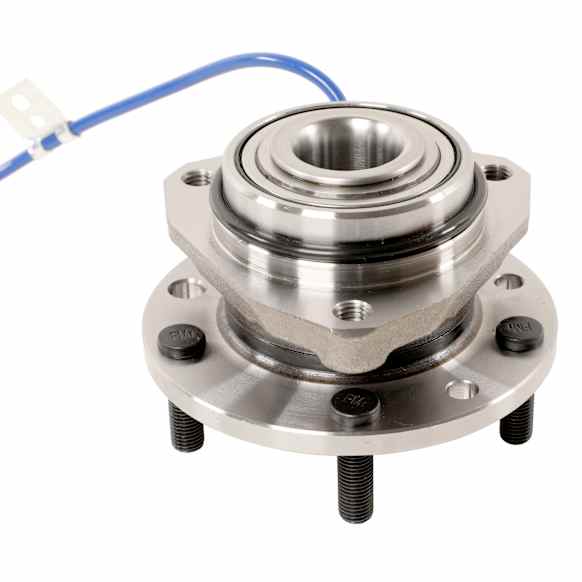 513124 Front, Driver or Passenger Side Wheel Hub, 5 Lugs, With Bearing, Problem Solver Series