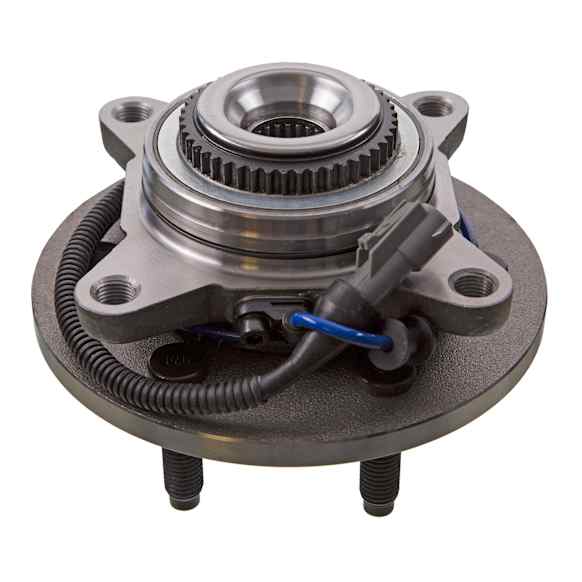 2006 Ford F-150 - Front, Driver or Passenger Side Wheel Hub,  With 6 Stud Hub, 4WD, 6 Lugs, With Bearing, Problem Solver Series