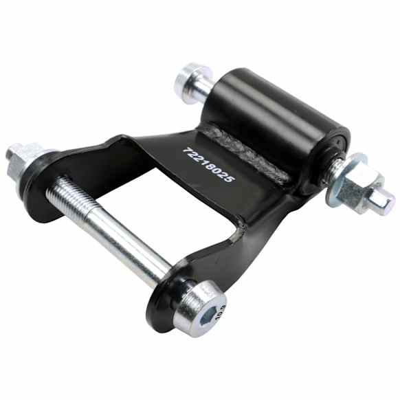K150406 Leaf Spring Shackles and Hangers - Black, Direct Fit, Sold individually