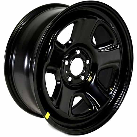 04895425AE Steel Black Wheel, 18 in. X 7.5 in., 5 x 115 mm