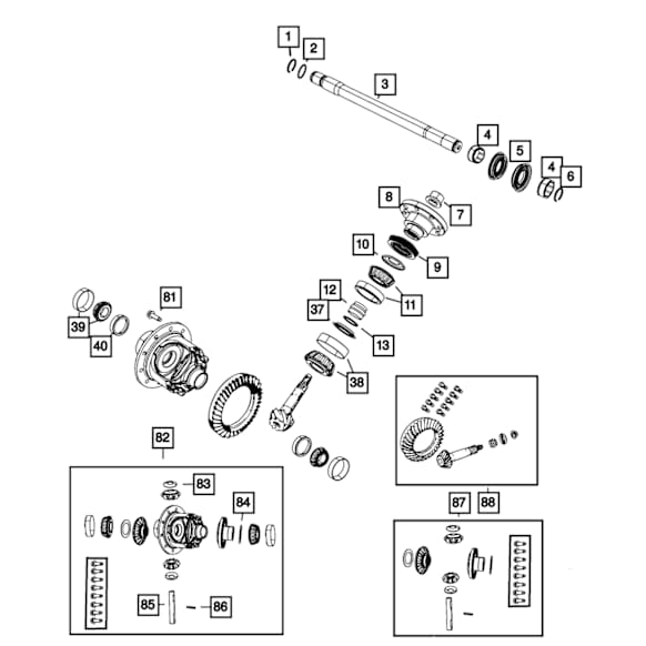 68014932AA Direct Fit Ball Joint Shim, Sold Individually