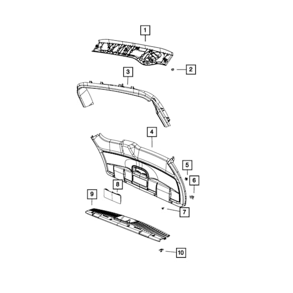 2015 Dodge Grand Caravan - Body Panel, Sold Individually