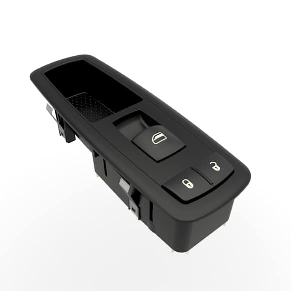 2015 Jeep Grand Cherokee - Driver Side Window Switch, Black, OE Replacement Series
