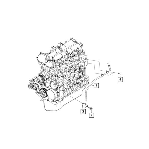 68094326AA Brake Hose Banjo Bolt - Direct Fit