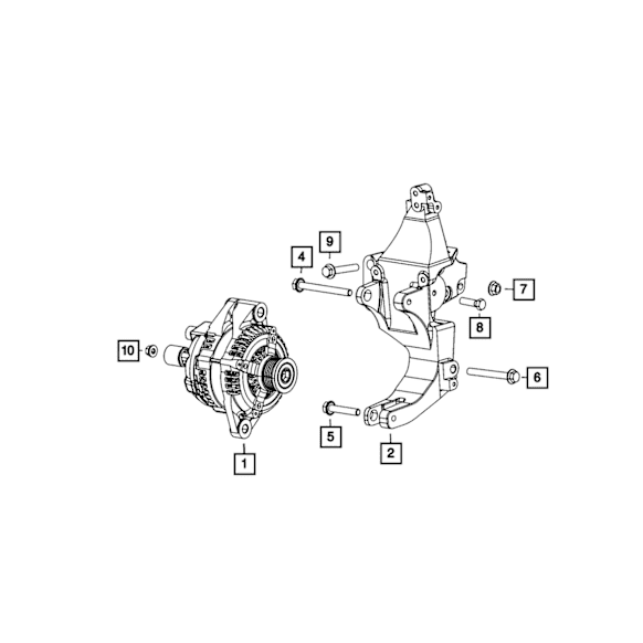 68119352AA Bolt - Sold individually