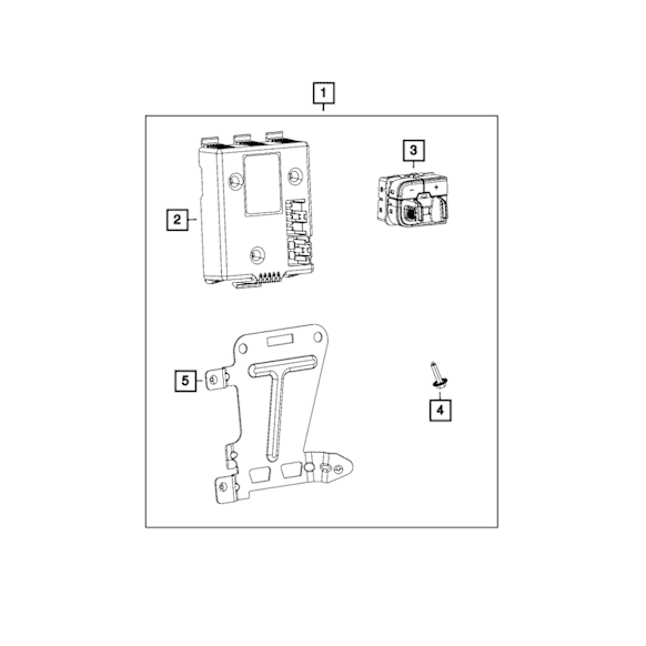 68160146AA Bracket