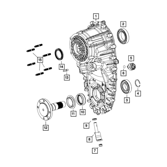 68163886AA Grommet - Sold individually