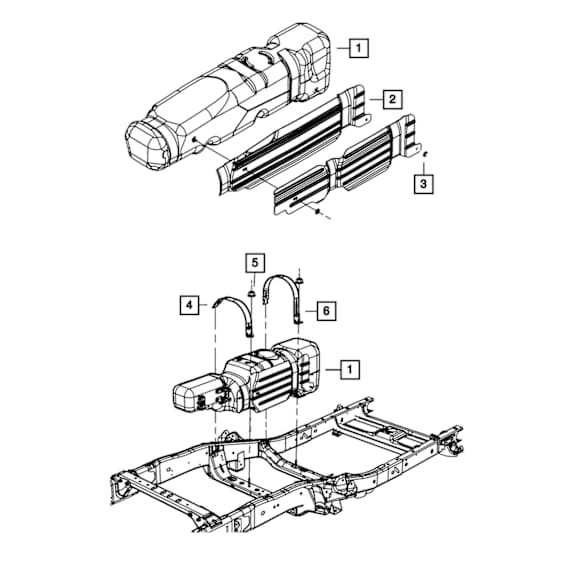 68166431AC Fuel Tank