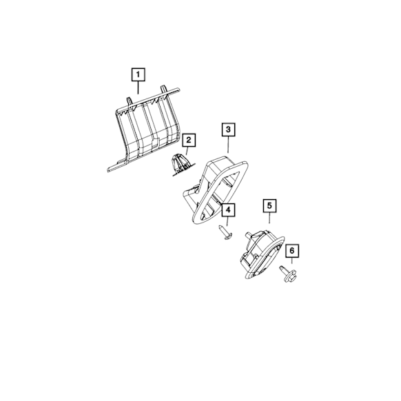 68175335AA Screw - Direct Fit, Sold Individually
