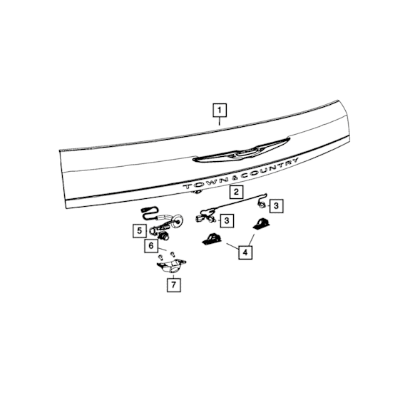 68193249AA Digital Video Camera Mount Kit