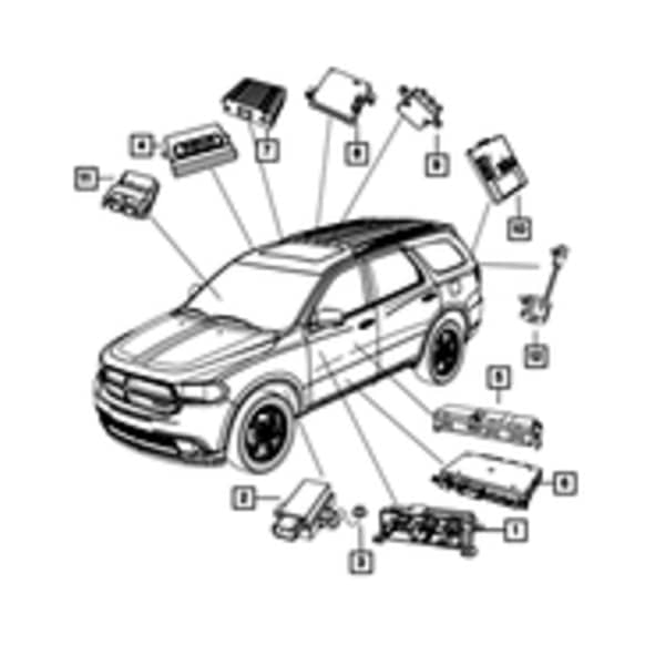 2011 Jeep Grand Cherokee - Transfer Case Actuator, Sold Individually