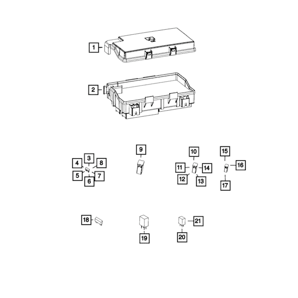68199793AH Power Distribution Kit