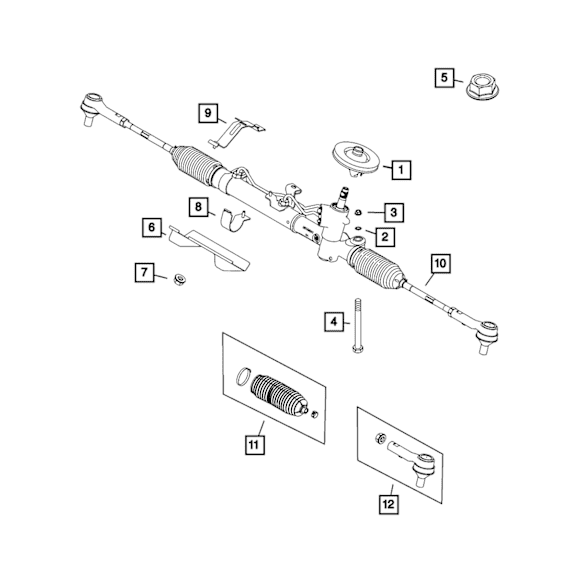 68201098AA Bolt - Sold individually