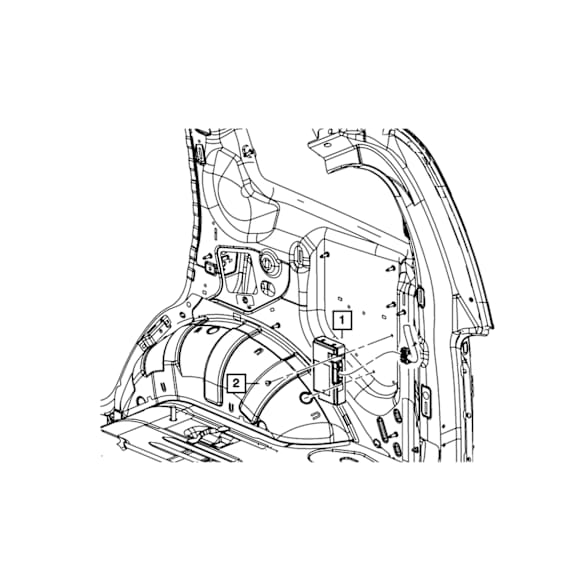 68222278AA Telematics Control Unit - Sold individually