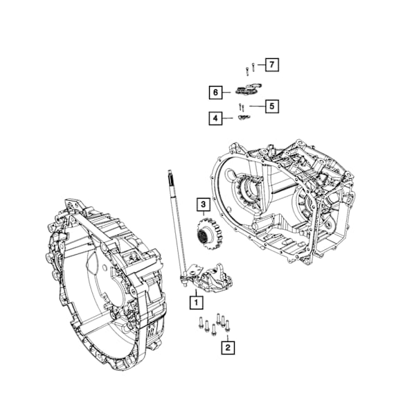 68252224AA Transmission Range Sensor - Sold individually