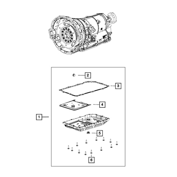 68261504AA Automatic Transmission Filter