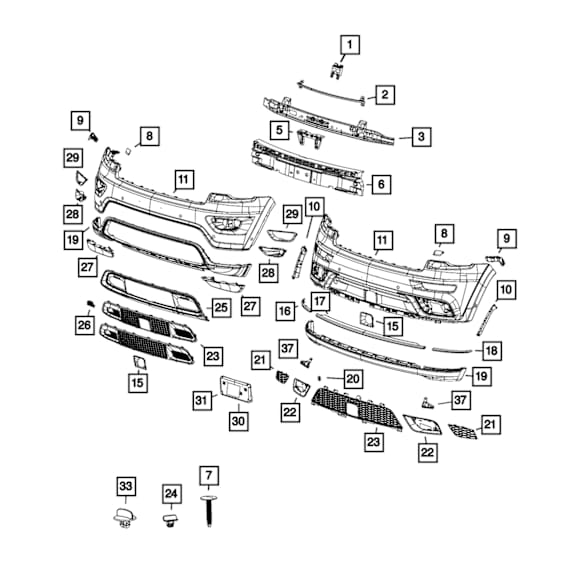 68262018AA Direct Fit Cruise Control Module Cover, Sold Individually