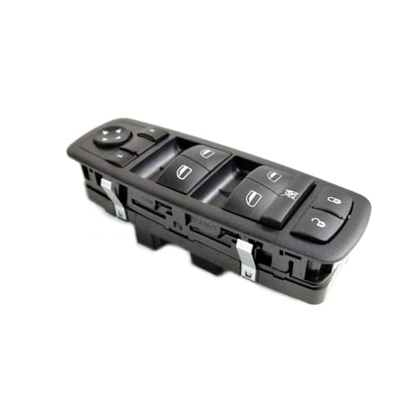 68271203AB Front, Driver Side OE Replacement Series Window Switch Black 10 Buttons