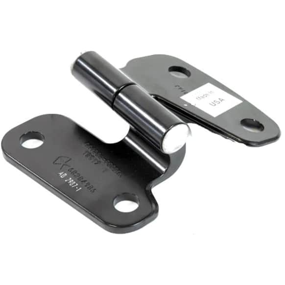 68284986AB Windshield Hinges - Black, Steel, Direct Fit, Sold individually