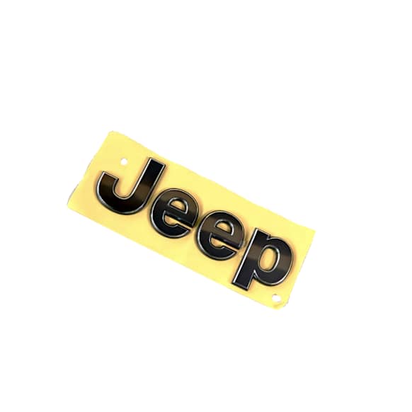 68292513AB Emblem - Black, Tailgate emblem, Direct Fit, Sold individually
