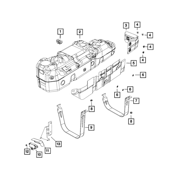 68323674AC Fuel Tank