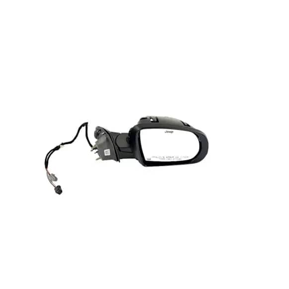 68365140AA Driver Side OE Replacement Series Mirror, Black, In-glass Signal Light, No Blind Spot Feature
