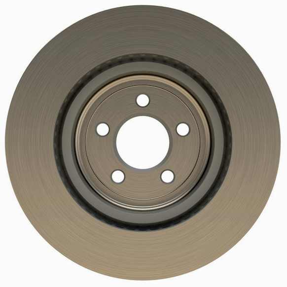2022 Dodge Charger - Rear, Driver or Passenger Side Brake Disc, Plain Surface, Eng. VIN: T, 343mm dia. Rotor, 5.7L 8Cyl, OE Replacement Series