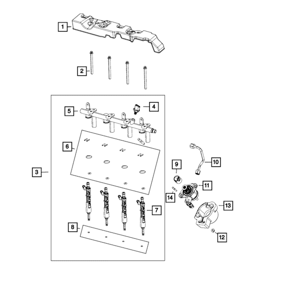 68441602AA Fuel Injector Seal
