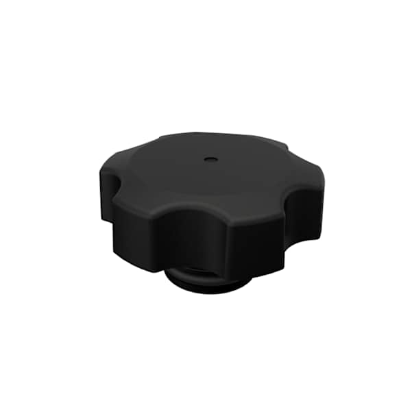 68442532AA OE Replacement Series Radiator Cap - Unique, Black, Plastic, Sold Individually