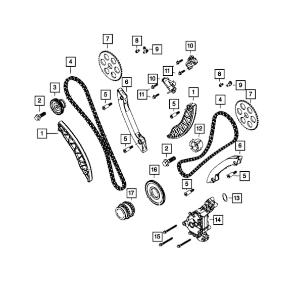 68515619AA Timing Chain - Direct Fit