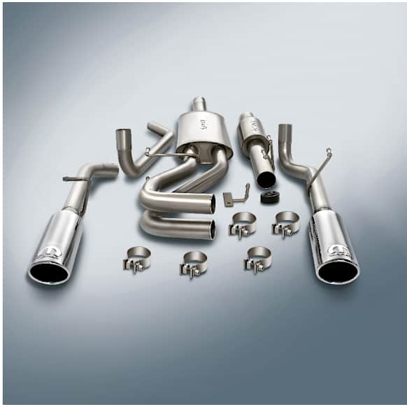 P5155280 Cat-Back Exhaust System, Made of Stainless Steel, Performance Series