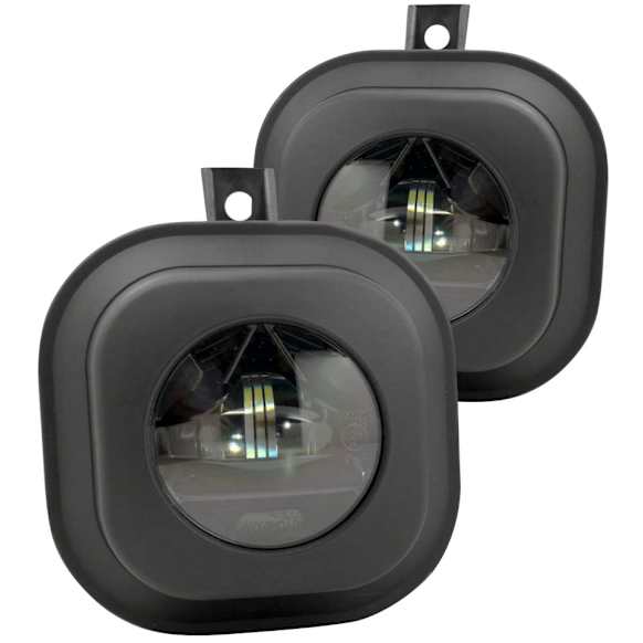 LF371 Front, Driver and Passenger Side LED Fog Light, With bulb(s), XB LED Series