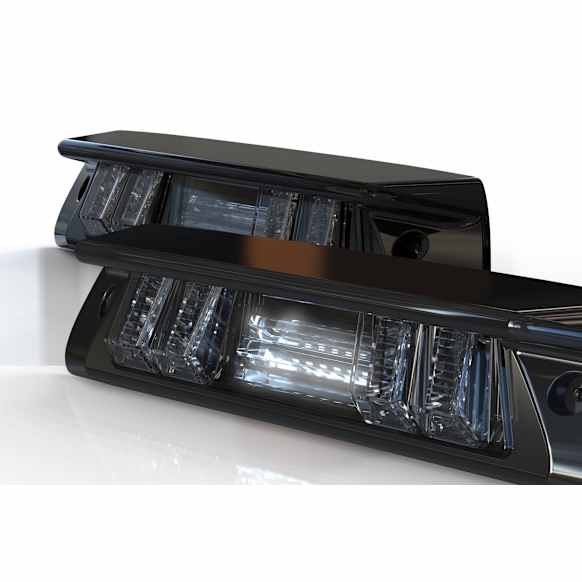 X3B20 Clear Lens, Black Interior Third Brake Light, X3B LED Series
