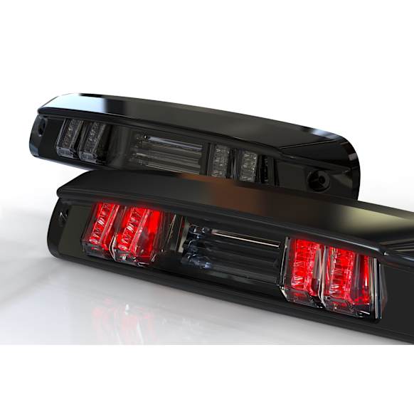 X3B25 Clear Lens, Black Interior Third Brake Light, X3B LED Series