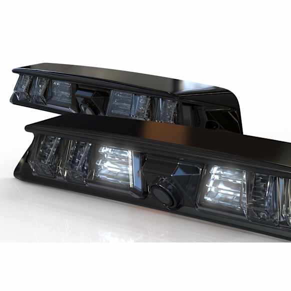 X3B35 Clear Lens, Black Interior Third Brake Light, X3B LED Series