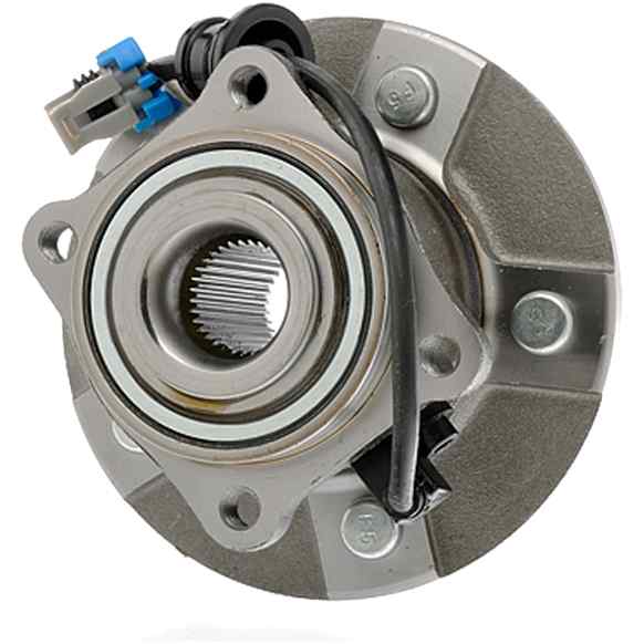 2004 Saturn Vue - Rear, Driver or Passenger Side Wheel Hub, 4-Wheel ABS  Assembly, Axle Nut Torque Spec: 151 Ft-Lbs / 205Nm, FWD, With Bearing, Quality-Built OE Replacement