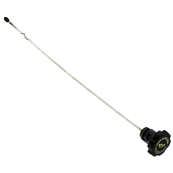 MO129 Oil Filler Cap - Silver and Black, Metal, Plastic and Rubber, Direct Fit, Sold individually