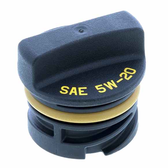 MO202 Oil Filler Cap - Black, Plastic, Direct Fit, Sold individually