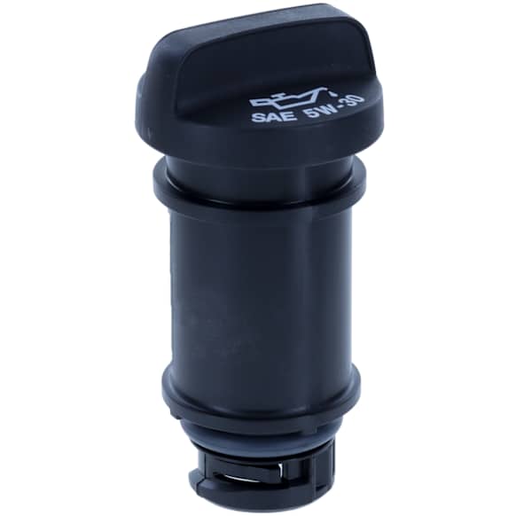 MO216 Oil Filler Cap - Black, Plastic and Rubber, Direct Fit, Sold individually