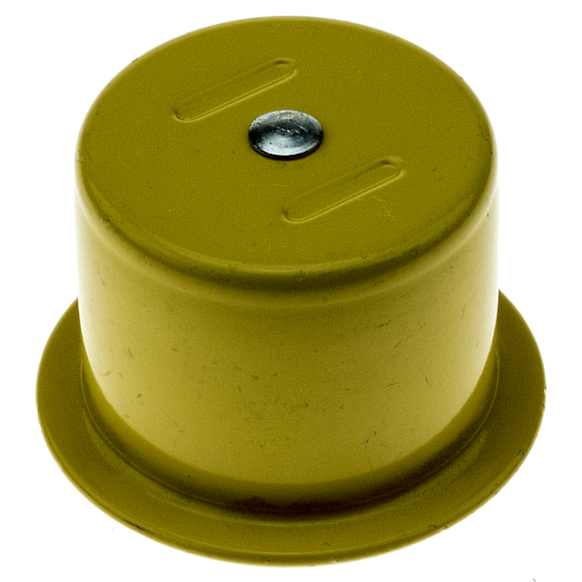 MO95 Oil Filler Cap - Yellow, Metal, Direct Fit, Sold individually